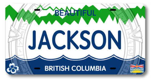 Jackson License Plate
