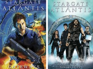 Stargate Atlantis Trade Paperback Covers