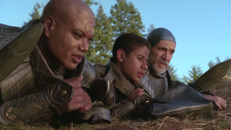 Teal'c, Rya'c, and Bra'tac ("Redemption, Part 2" Blu-ray Edition)