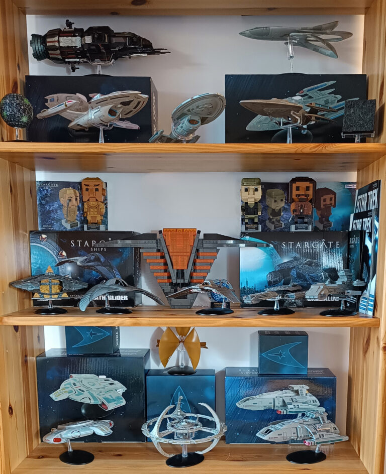 Marton's sci-fi model collection