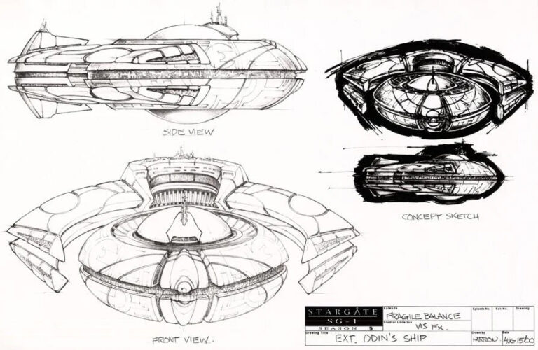 Odin's ship (concept art)